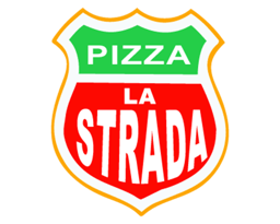 Pizza La Strada Dreieich logo.